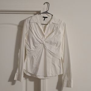 White Collared Dress Shirt